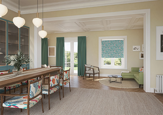 Iris, Alpine Green - Twist&Fit Roller Blind - Image 7